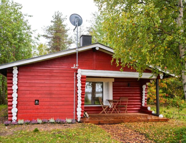 Aurora lake house Rovaniemi, loghouse vika lapland