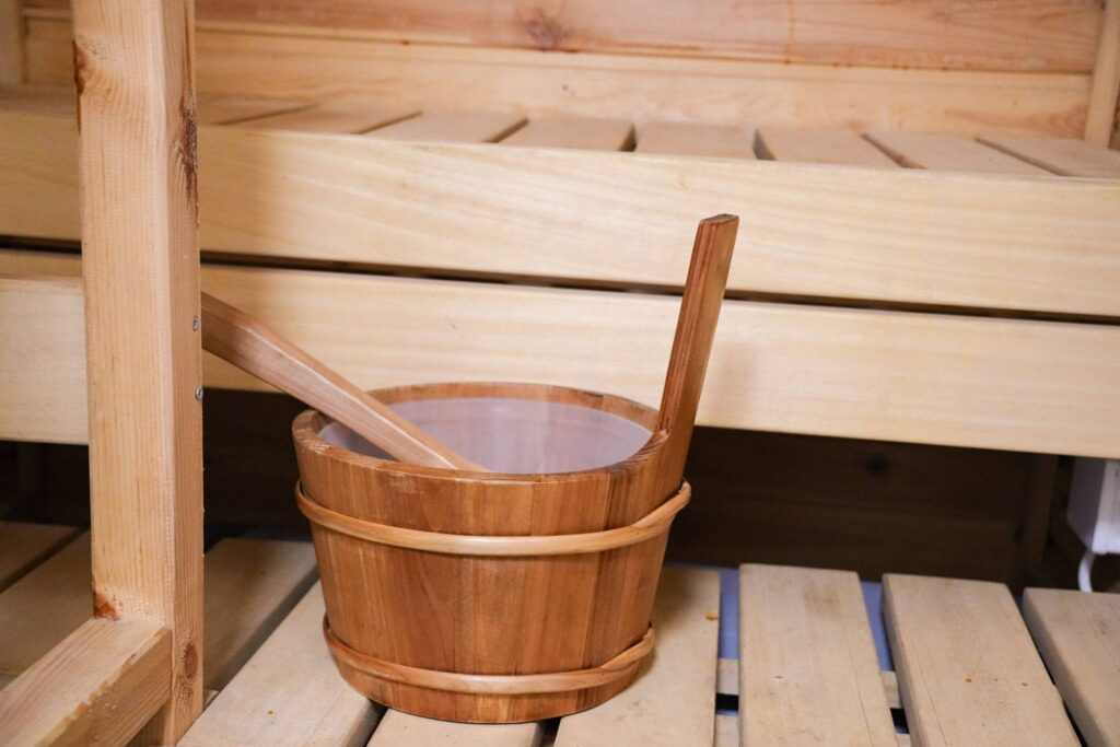 sauna loghouse vika